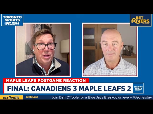 Postgame Reaction: Leafs Fall 3-2 on Opening Night