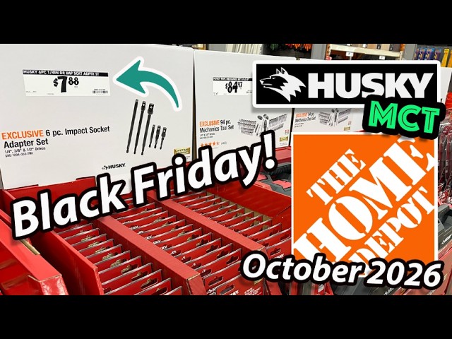 2026 Home Depot Black Friday Sales!