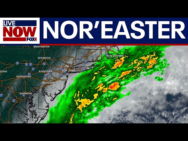 SEVERE WEATHER: East Coast braces for strengthening nor'easter this weekend