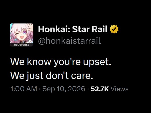 The Star Rail Situation is Crazy...