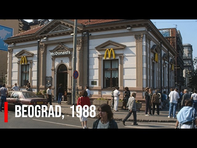 Beograd, 1988: McDonald's made History in Yugoslavia