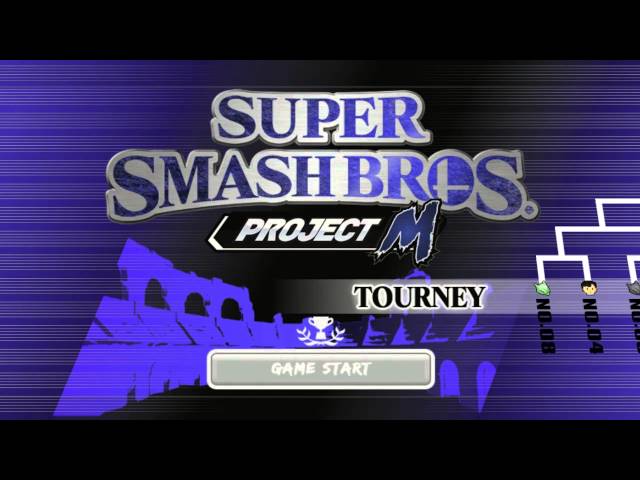 Project M 3.6 - Tournament Mode Animation Test #3 (Final)