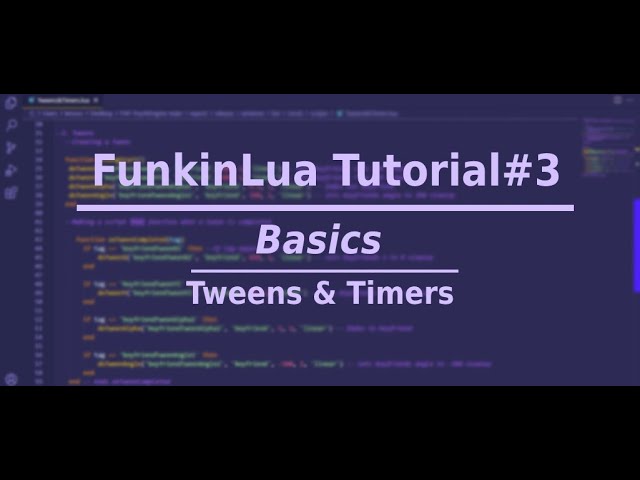 Psych Engine Coding Tutorial | Basics - Tweens and Timers