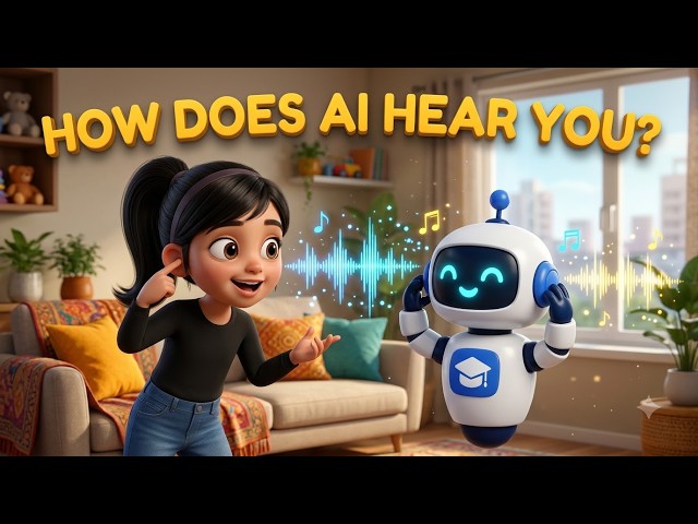 How Does AI Understand Your Voice? 🎙️ | AI for Kids