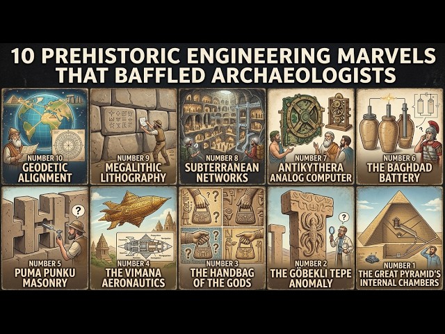 10 Prehistoric Engineering Marvels That Baffled Archaeologists