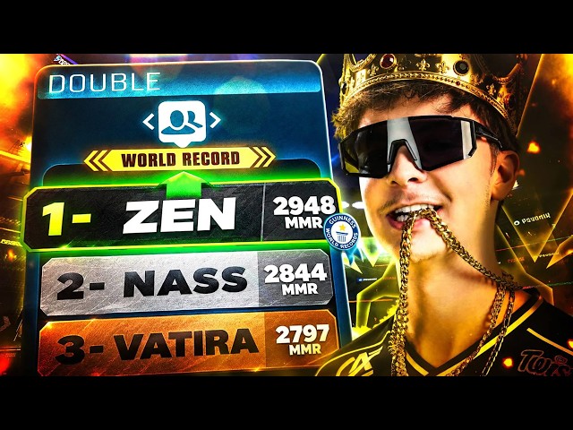 THE FIRST PLAYER TO REACH 2900 MMR ?!! | ZEN