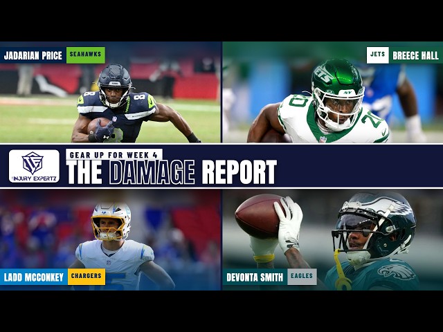 Week 4 Injury Preview - Huge updates