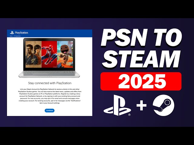 New 2025 ! How To Link PSN Playstation To Steam (In 1min) | PSN Playstation To Steam - Easy Guide