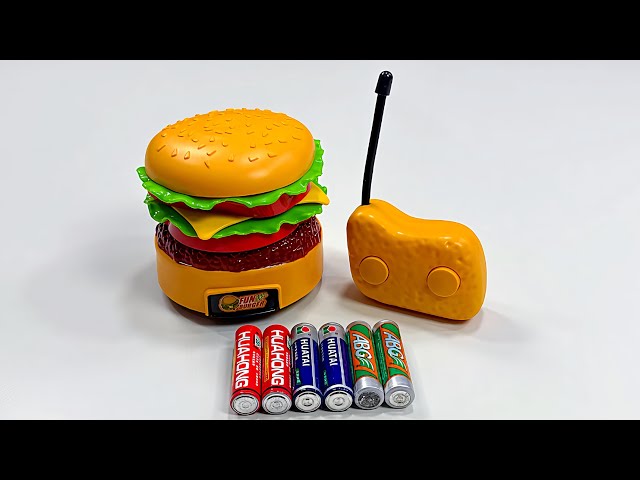 Unboxing EV Transforming Police Car,RC Hamburger toy car,Tiger Bus,RC City transport truck