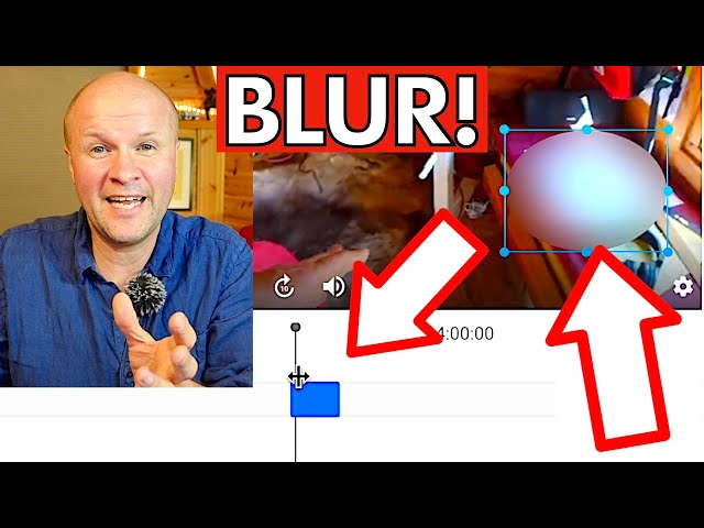 YOUTUBE EDITOR how to blur out an object in your video after publishing!