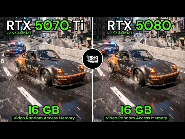 RTX 5070 Ti VS RTX 5080+ Ryzen 7 9800X3D | 20 Games Tested in 1080P, 1440P & 4K!