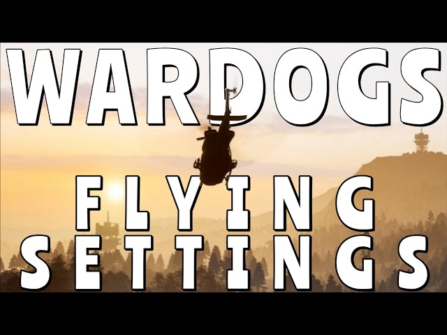 Best Settings for Flying in WARDOGS