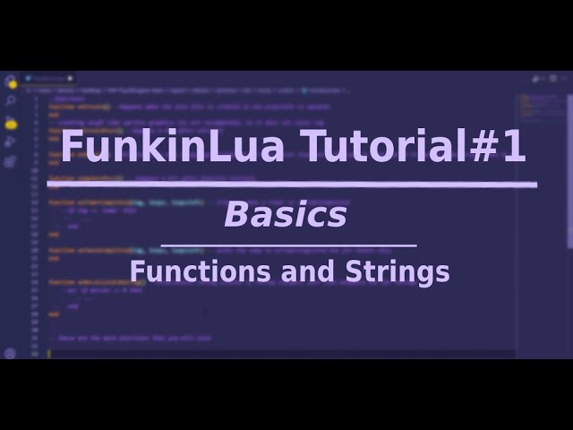 Psych Engine Coding Tutorial | Basics - Main Functions and Strings