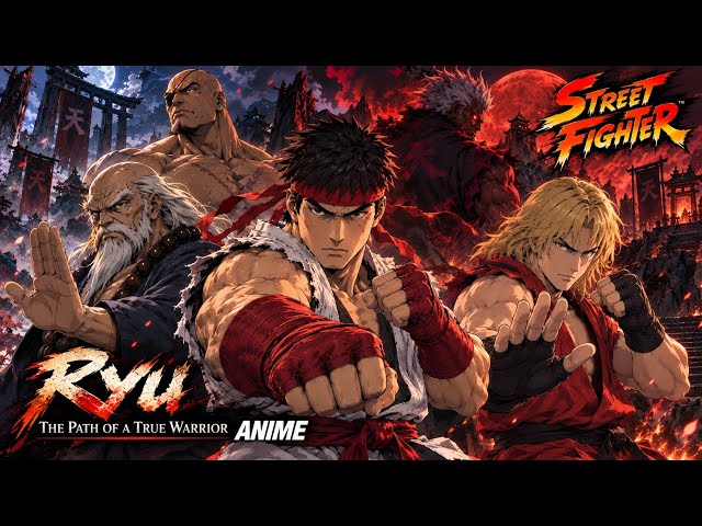 Street Fighter Ryu Fan Made Anime 