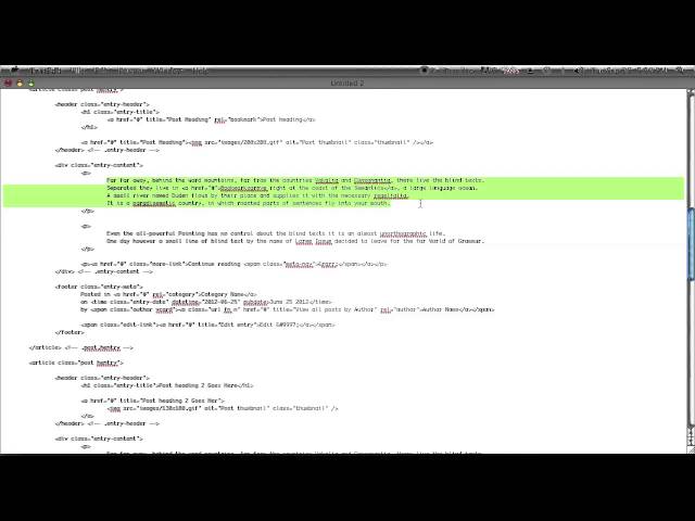 How to Connect an HTML Template to CMS : HTML Tutorials