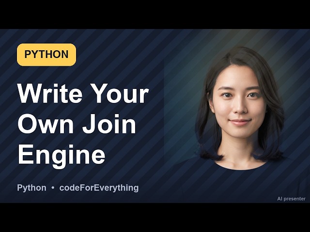 Write Your Own Join Engine 🤯