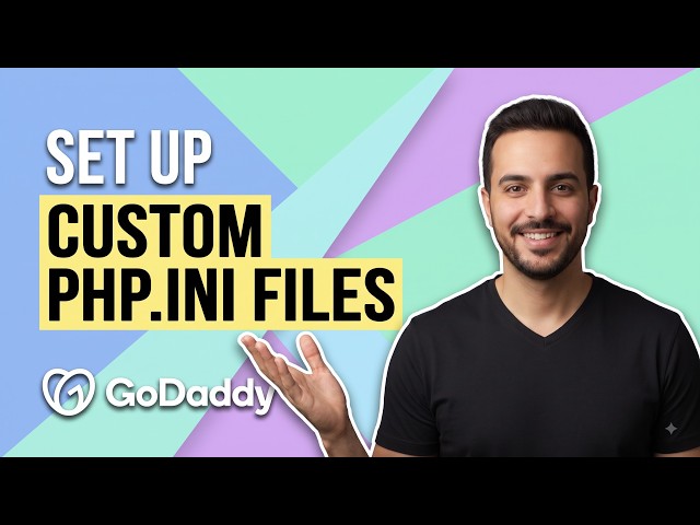 How To Set Up Custom Php.ini Files On Godaddy (Easy Guide)