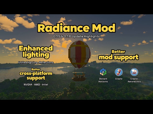 [Mod Update] RadianceMod v0.1.6-alpha: Better Visuals, Frame Generation & More Versions and Mods!