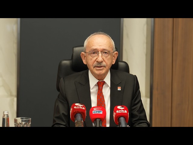 CHP CHAIRMAN KEMAL KILIÇDAROĞLU PRESS STATEMENT 09/17/2026