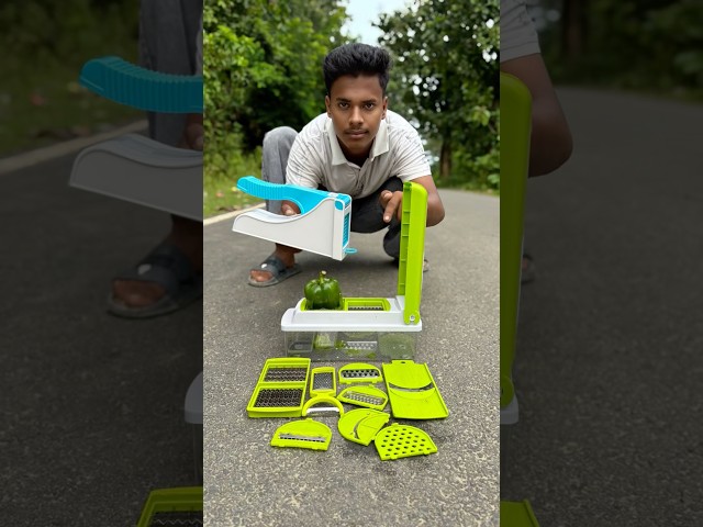 12 in 1 Nicer Dicer Multi Function Kitchen Gadget Unboxing Review 🔥