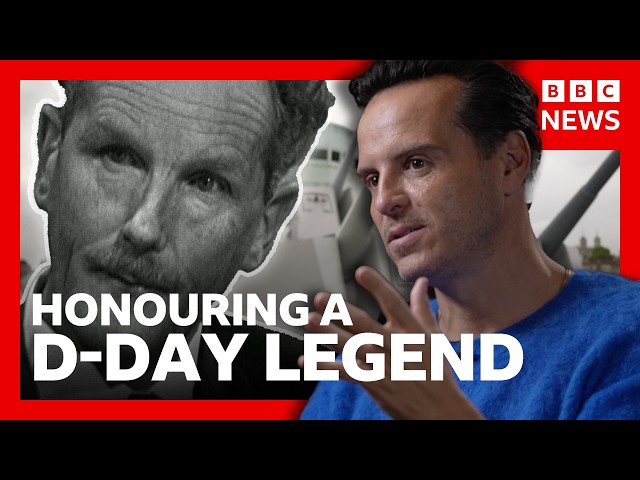 Andrew Scott on playing the unsung hero of D-Day | BBC News