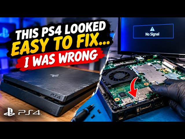 This PS4 Looked Easy to Fix… I Was Wrong