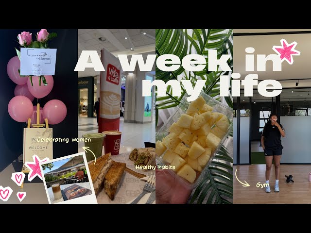 #weekly vlog | A very normal week in my life.💕🎀 #southafricanyoutuber #vlog 