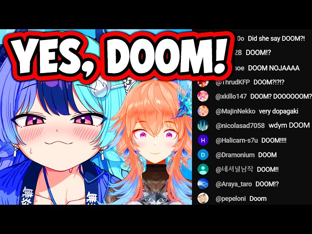 Mela Says "Doom" in English Sounds So Cute! 【Hololive】
