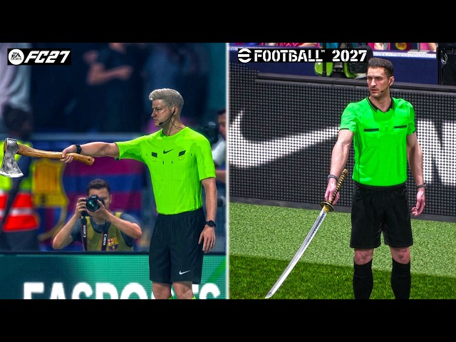 EA Sports FC 27 vs eFootball 2027 ▶ Cutscenes Comparison