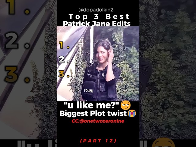 Ranking the Best Patrick Jane Edits PART 12