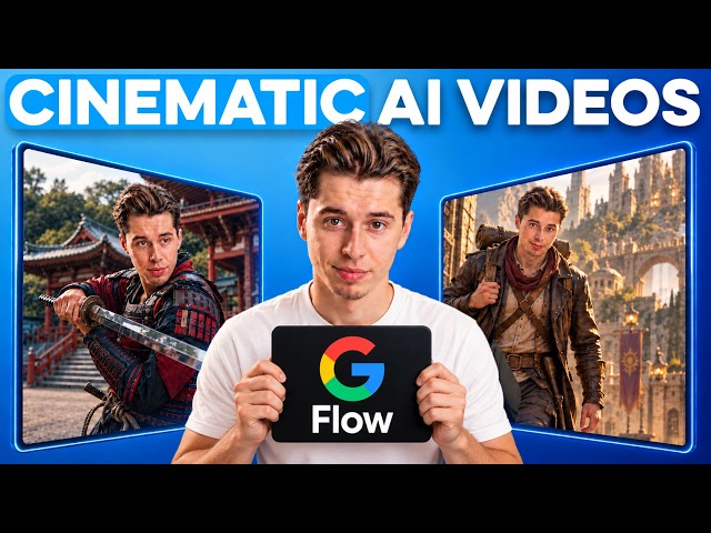 How to Use Google Flow to Create Cinematic AI Videos (Step by Step)