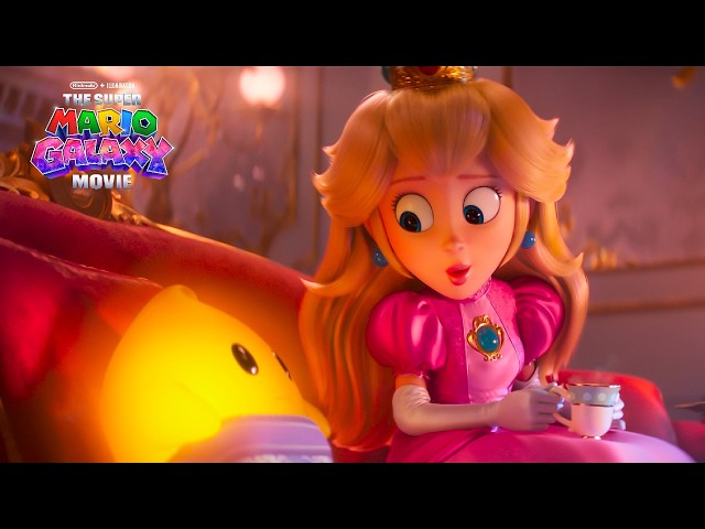 Princess Peach Meets A Baby Star! ⭐️ The Super Mario Galaxy Movie 💫 Extended Clip | Adventure & Play