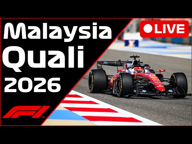 🔴F1 LIVE - Malaysia GP QUALI - Commentary + Timings