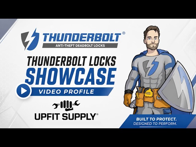 Thunderbolt Deadbolt Locks: The Internal Van Security System Built to Stop Break-Ins