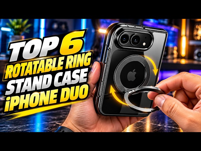 Top 6 Best Rotatable Ring Stand Case for iPhone Duo 2026
