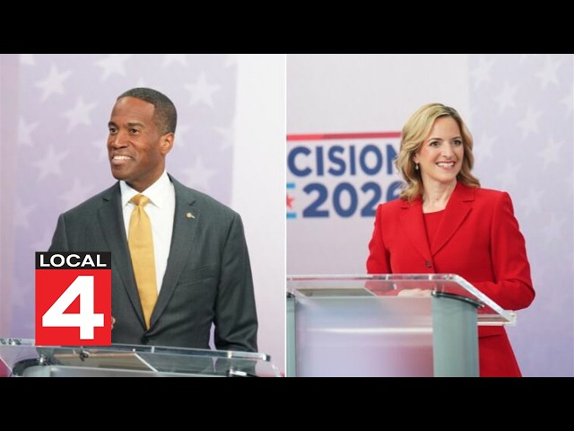 Benson, James clash over health care, Trump, Lansing record in final Michigan governor debate
