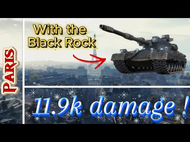 Almost 12K Damage Performance | Black Rock Absolute Domination | WoT Replay