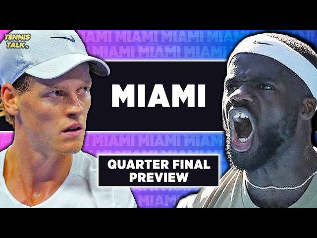 Sinner vs Tiafoe | ATP Miami 2026 QF | Tennis Talk Preview
