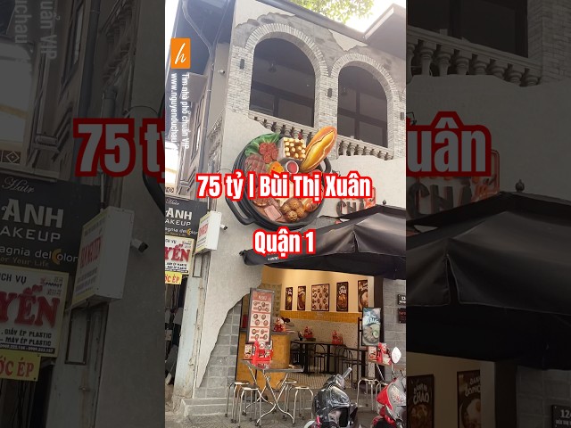 277-279 Bùi Thị Xuân, Quận 1 | 107m2 | 12.5x8.5m | 2T | HĐT: 152 triệu/tháng | giá rao: 75 tỷ