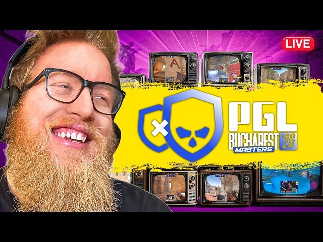 🔴 PGL Masters Bucharest 2026 - Group Stage: Opening Round | fl0m