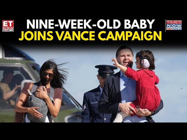 JD Vance Campaigns in Alaska for Dan Sullivan as Usha Vance Reaches 50th State |U.S