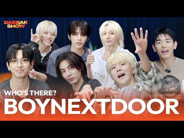 BOYNEXTDOOR Talk 'ANIMAL,' Their First World Tour & Everything In Between | DAEBAK SHOW