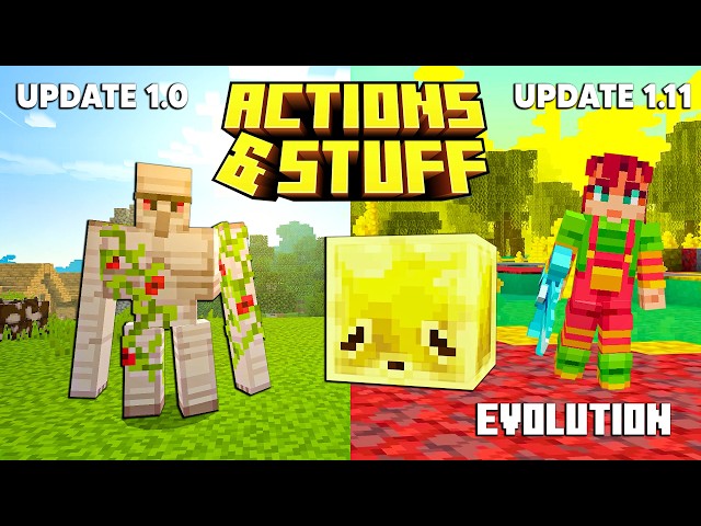 The EVOLUTION of Animations in Actions & Stuff 1.11 (chaos cubed)