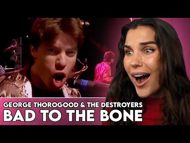SUCH A COOL TUNE!!! First Time Reaction to George Thorogood & The Destroyers - "Bad To The Bone"