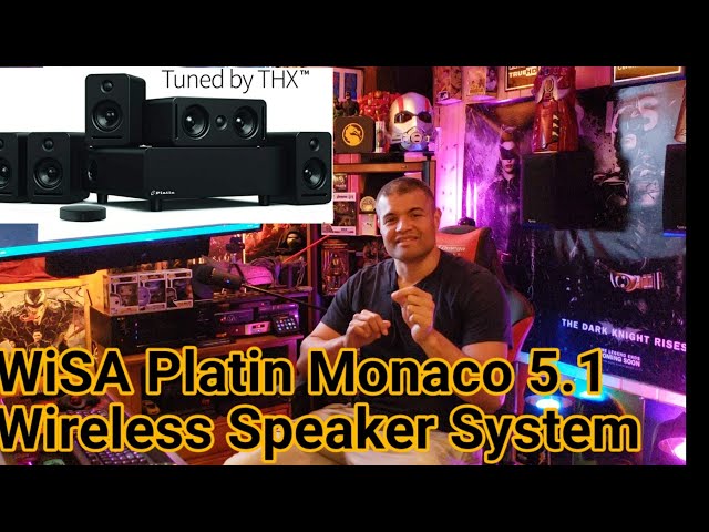 WiSA Platin Monaco 5.1 Wireless THX Axiim Sound System : Unboxing & Set Up for 2020 LG C10 OLED TV