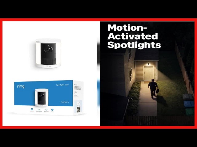 Ring Spotlight Cam 2K: Advanced Security with Crisp Video and Motion-Activated Spotlights