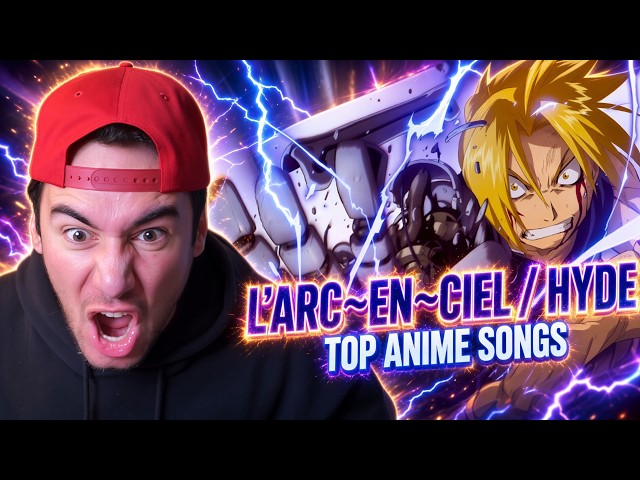 Top L'Arc~en~Ciel + Hyde Anime Openings & Endings (REACTION)