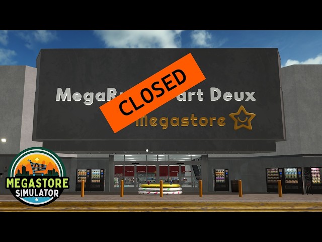 MAJOR GROCERY UPDATE - Yeah... We're Out. | Megastore Simulator