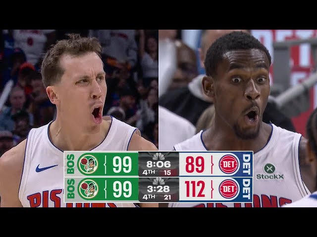 Pistons INSANE 23-0 Run In Final Minutes vs Celtics | October 20, 2026