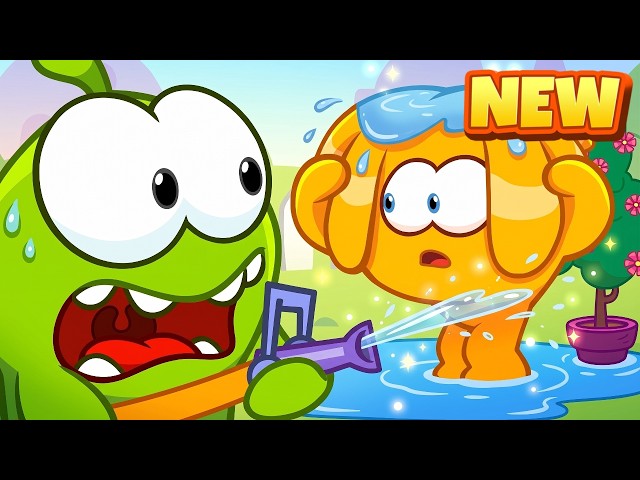 OM NOM CAUSED A HUGE MESS?! 🧹😱 Om Nom Great Helper! 🟢 Cut the Rope